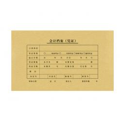 金典发票版凭证封面 会计记账...